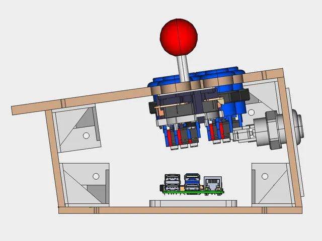 screenshot da Freecad con vista laterale